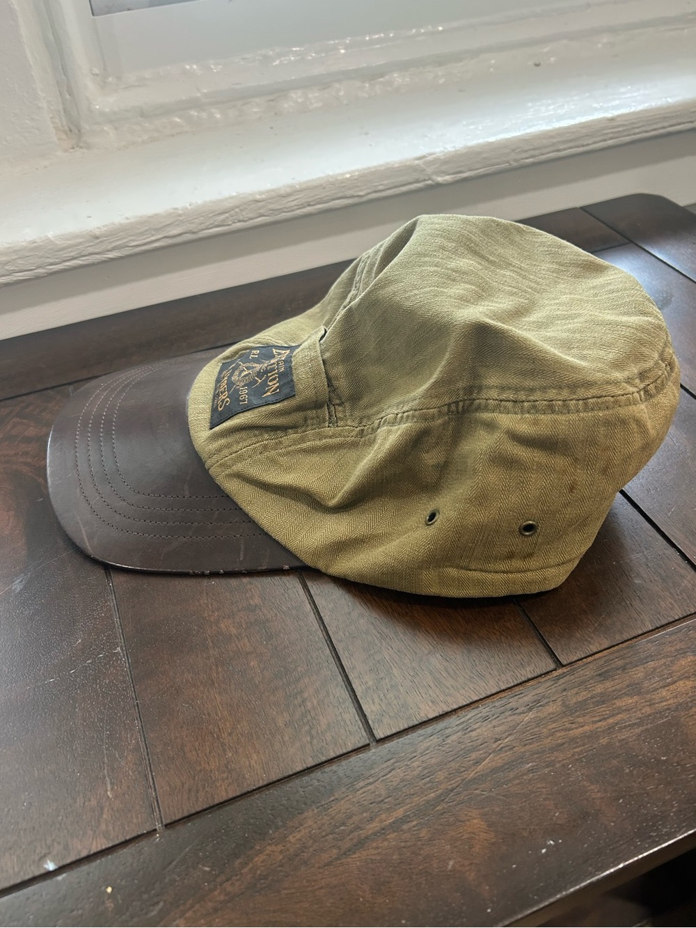 Polo Ralph Lauren Mountain Expedition Climbers Men's Baseball Cap Green Brown L - Picture 2 of 7